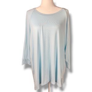 Honeydew Intimates Sky Blue Tunic Top Sz XL